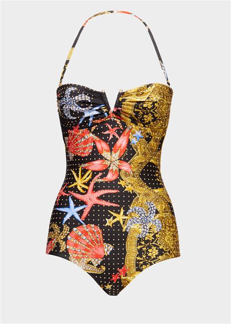 bathing suit versace|versace bathing suit one piece.